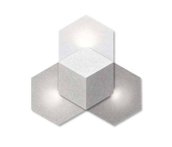 Heksagon Light 3 G | Lampade parete | SIINNE