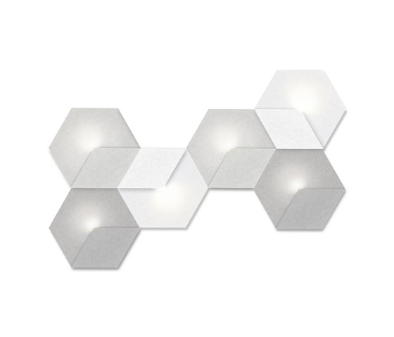 Heksagon Light 6 G | Lampade parete | SIINNE