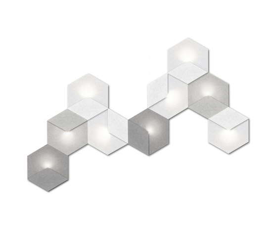 Heksagon Light 9 G | Lampade parete | SIINNE