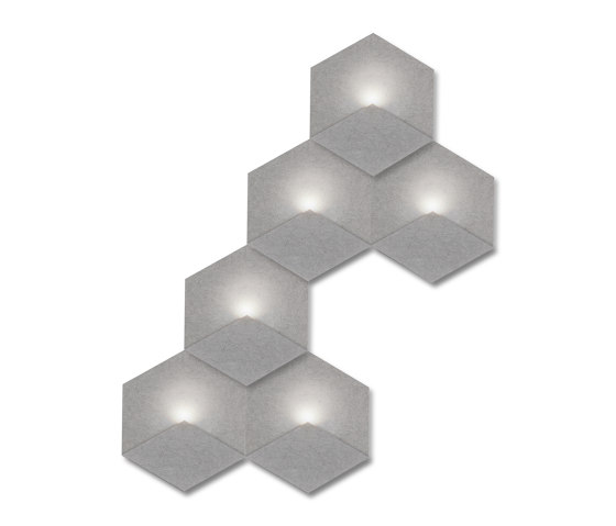 Heksagon Light 6 G2 | Wall lights | SIINNE