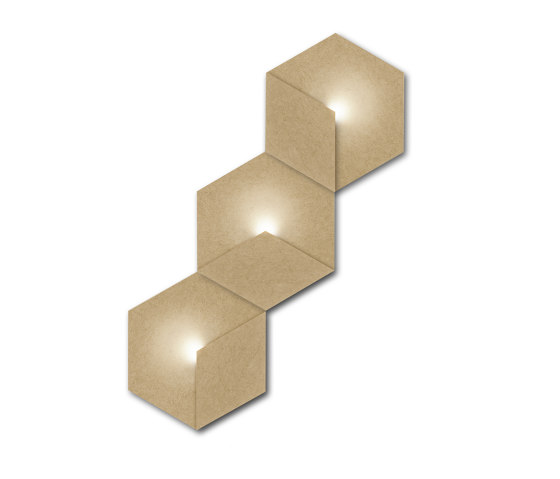 Heksagon Light 3 X | Lampade parete | SIINNE