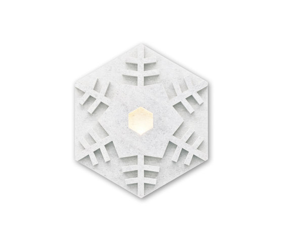 Heksagon Light Snowflake A | Lámparas de pared | SIINNE
