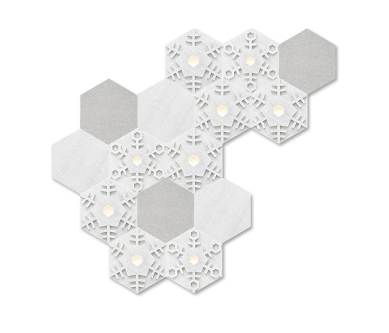 Heksagon Light Snowflake A | Wall lights | SIINNE