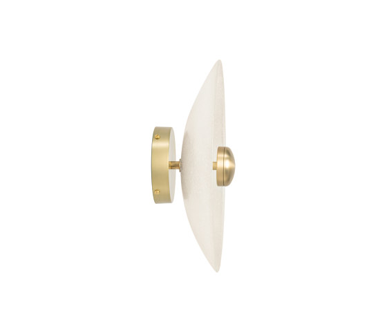 Cielo flush small satin brass | Wall lights | CTO Lighting