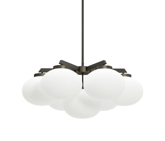 Cloudesley lustre taille moyenne bronze | Chandeliers | CTO Lighting