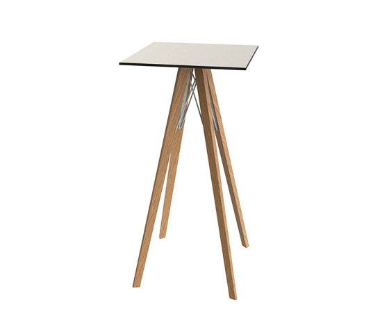 Faz wood high table | Tables hautes | Vondom
