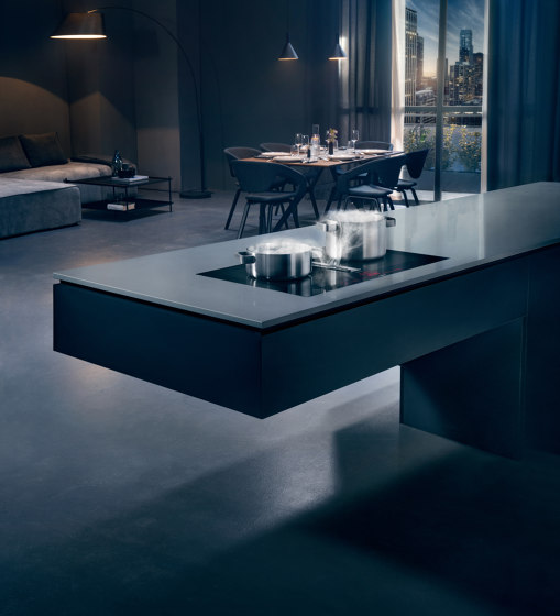 iQ700, Induction hob with integrated ventilation system, 80 cm Architonic