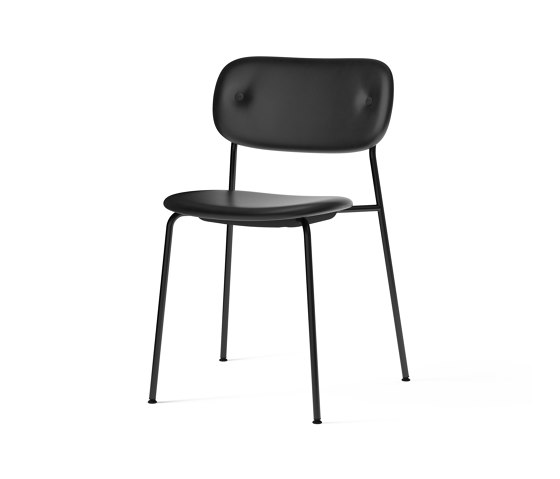Co Chair, fully upholstered, Black | Dakar 0842 | Sillas | Audo Copenhagen