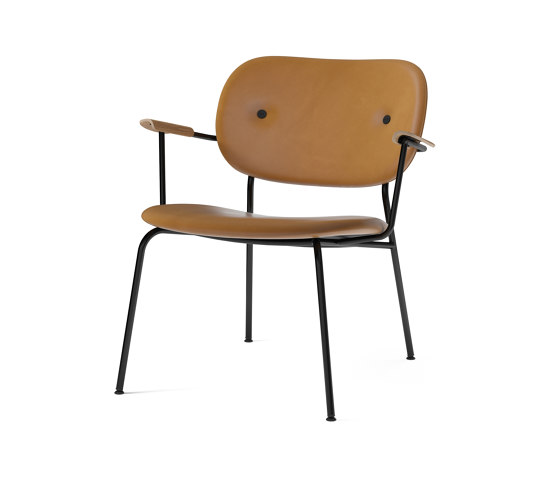 Co Lounge Chair, fully upholstered, Natural Oak | Dakar 0250 | Poltrone | Audo Copenhagen
