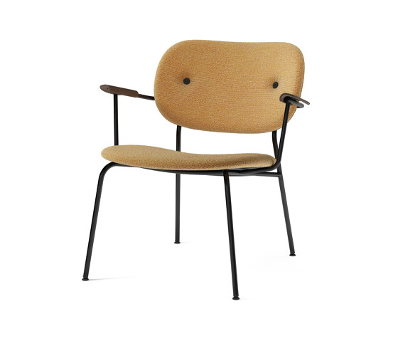Co Lounge Chair, fully upholstered, Dark Stained Oak | Moss 022 | Sillones | Audo Copenhagen