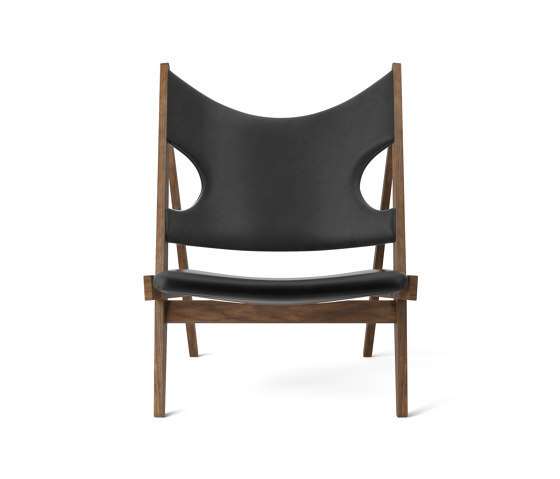 Knittin Lounge Chair, Walnut | Dakar 0842 | Poltrone | Audo Copenhagen