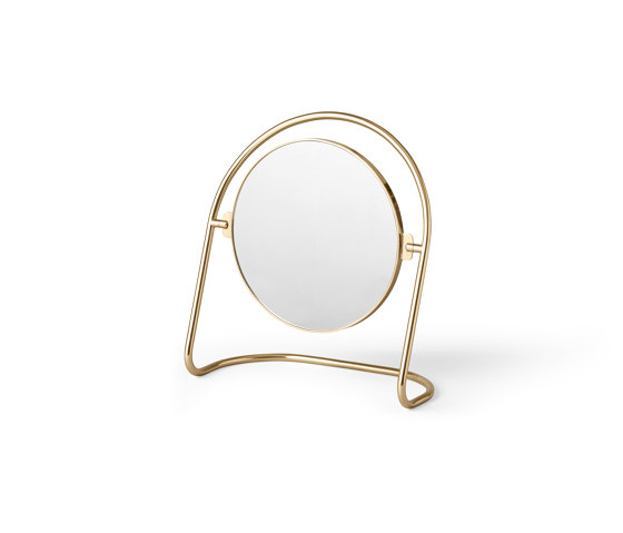 Nimbus Table Mirror | Polished Brass | Spiegel | Audo Copenhagen