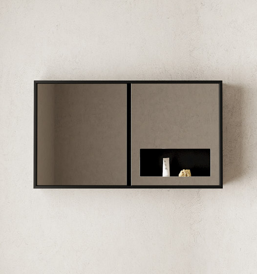 Case - Mirror cabinet with shelf | Armarios espejo | NIC Design