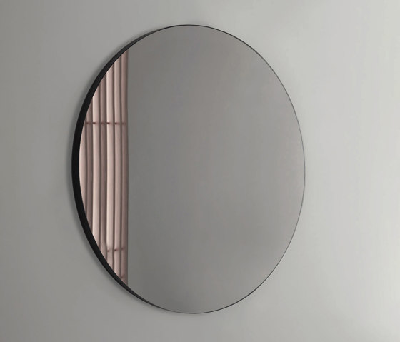 Pastille - steel frame round mirror | Espejos de baño | NIC Design