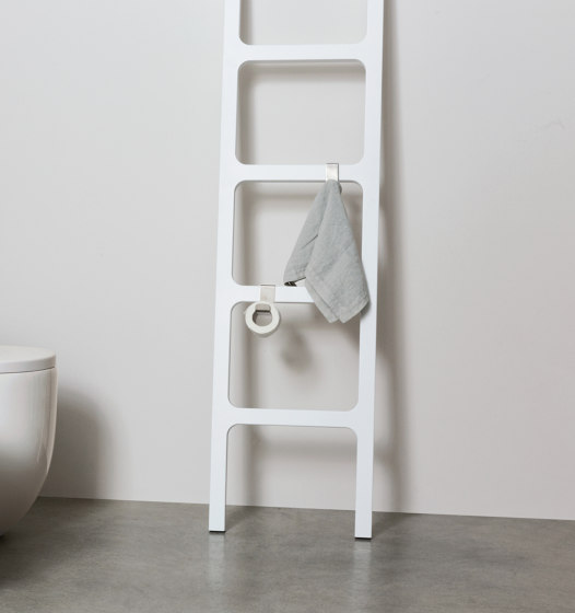 Oltre - steel robe hook or bath ladder | Towel rails | NIC Design