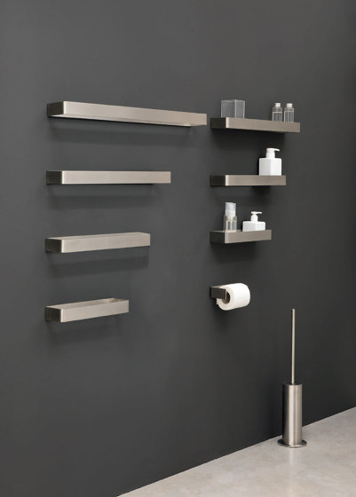 Asta - steel freestanding toilet brush holder | Toilet brush holders | NIC Design