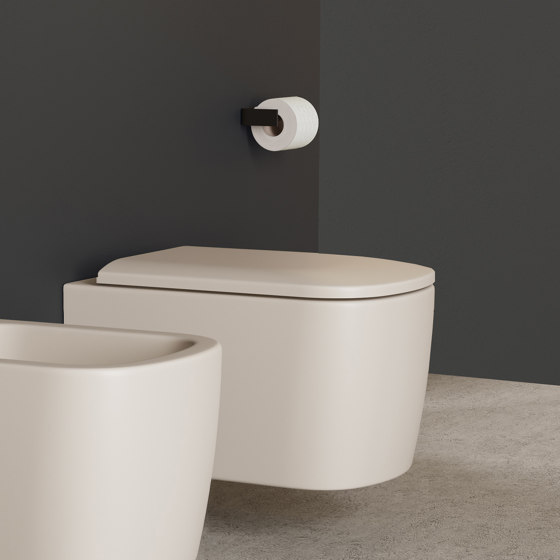 Curva - toilet paper holder | Portarollos | NIC Design