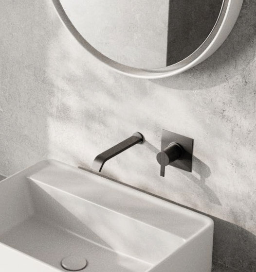 Solo - wall-mounted basin mixet tap | Grifería para lavabos | NIC Design