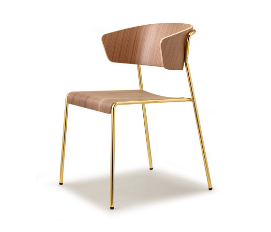 Lisa Wood armchair | Chaises | SCAB Design