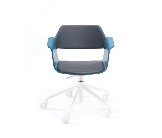 Flagship height-adjustable swivel armchairs | Sedie | PlyDesign