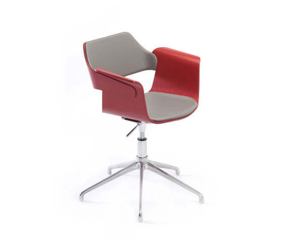 Flagship height-adjustable swivel armchairs | Chaises | PlyDesign