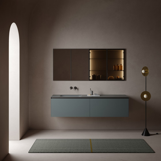 Strato Collection - Set 1 | Meubles muraux salle de bain | Inbani