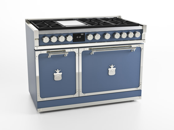 COOKING RANGES | FIORENTINA 120 6 BURNERS, FRYTOP AND MULTIFUCTION OVEN WITH GLASS DOOR | Hornos | Officine Gullo