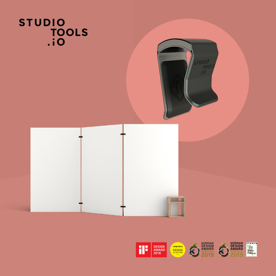 Magnetic Clips  – Whiteboard Connector | Paredes móviles | Studiotools