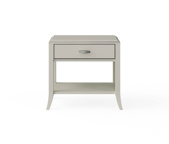 Relief | Night stand - White mat lacquer | Night stands | ITALIANELEMENTS