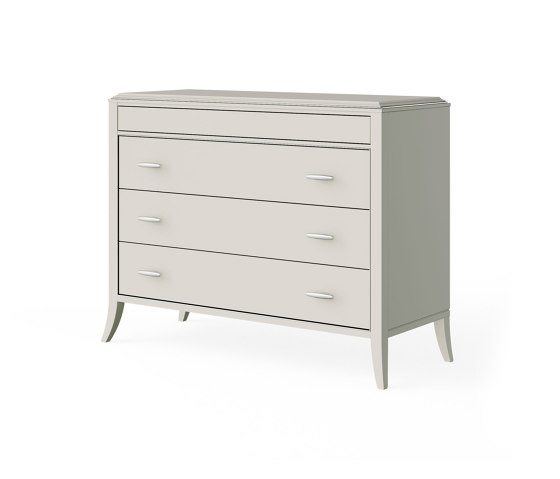 Relief | Chest of drawers - White mat lacquer | Buffets / Commodes | ITALIANELEMENTS