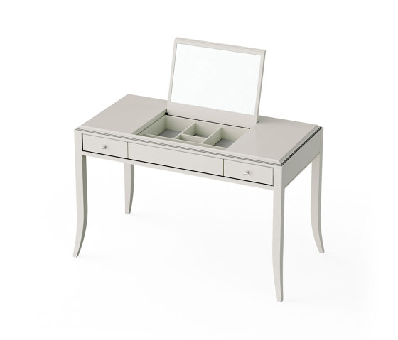 Relief | Dressing table - White mat lacquer | Coiffeuses | ITALIANELEMENTS