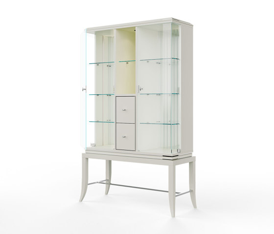 Relief | Showcase - White mat lacquer | Display cabinets | ITALIANELEMENTS
