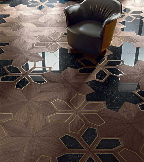 Design Panels | Azalea Ca' Bollani | Wood flooring | Foglie d’Oro