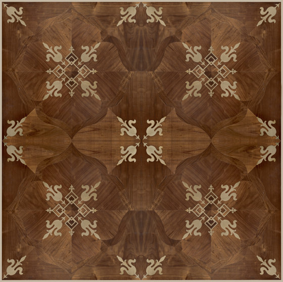Design Panels | Fenice Ca' Sette Soft with brass inserts | Wood flooring | Foglie d’Oro