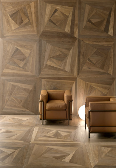 Design Panels | Intrecci Ca' Corner | Wood flooring | Foglie d’Oro