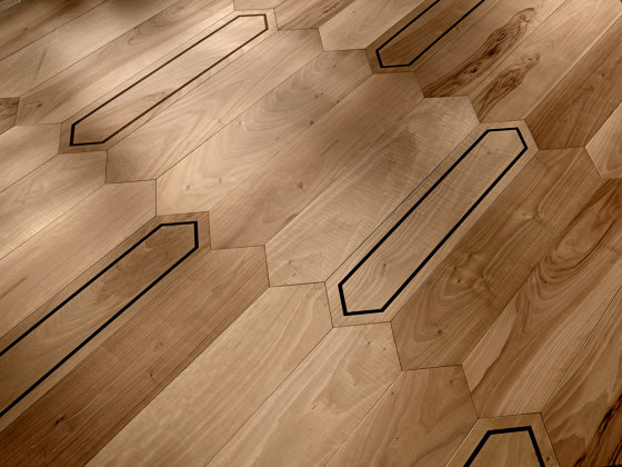 Special Panel Matita Installation | 111 | Planchers bois | Foglie d’Oro