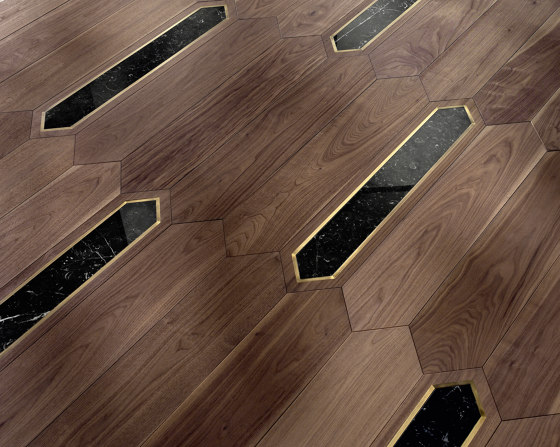 Special Panel Matita Installation | 112 | Wood flooring | Foglie d’Oro