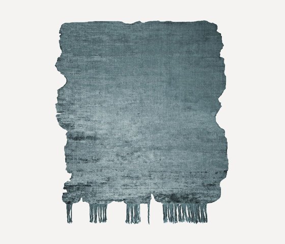 Frozen Cut | Bjorkloven Mineral Blue | Formatteppiche | Henzel Studio