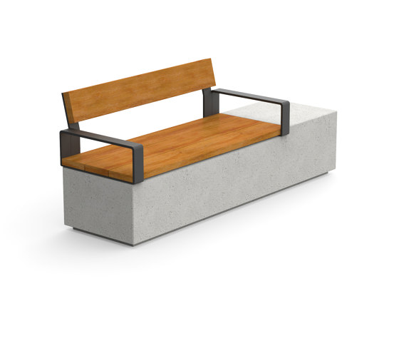 Log 210 Backrest Armrests | Bancs | Durbanis