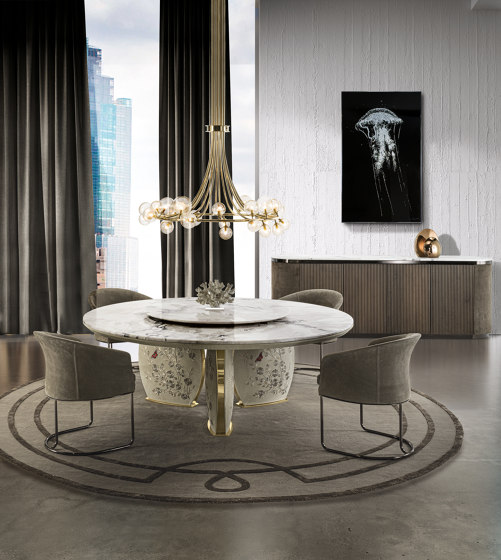 Lotus | Dining tables | Longhi S.p.a.