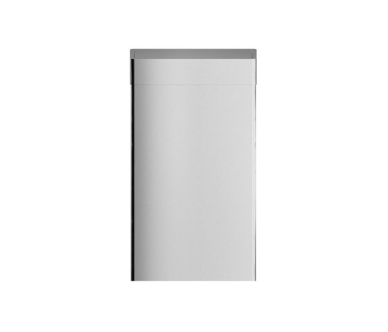 Wall mounted or free standing 30L bin, with self-closing flap | Pattumiera bagno | Duten