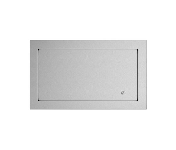Rectangular self-closing stainless steel flap | Paper towel dispensers | Duten