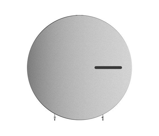 Stainless steel Jumbo toilet tissue dispenser | Portarotolo | Duten