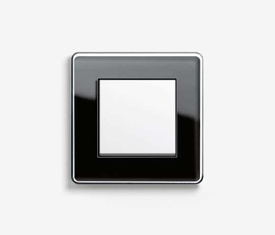 Esprit Glass | Switch Glass C black | Push-button switches | Gira