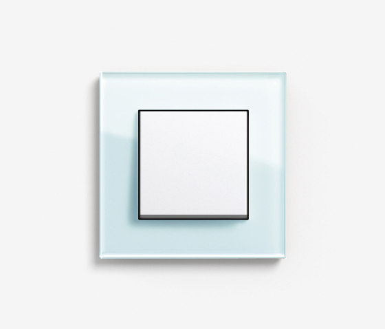 Esprit Glass | Switch Glass mint | Push-button switches | Gira