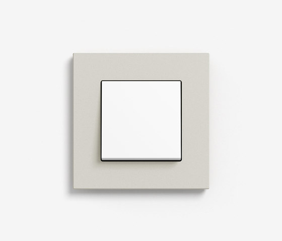 Esprit Linoleum-Plywood | Switch Light grey by Gira | Push-button switches