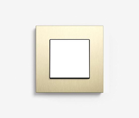 Esprit Metal | Switch Aluminium light gold | Interruptores pulsadores | Gira