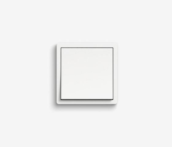 F100 | Pure white glossy | interuttori pulsante | Gira