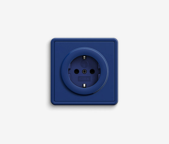 S-Color | Socket outlet Blue | Prese Schuko | Gira