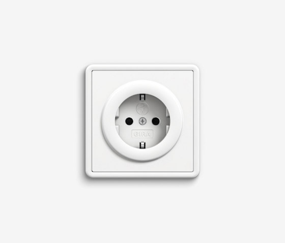 S-Color | Socket outlet Pure white | Schuko sockets | Gira